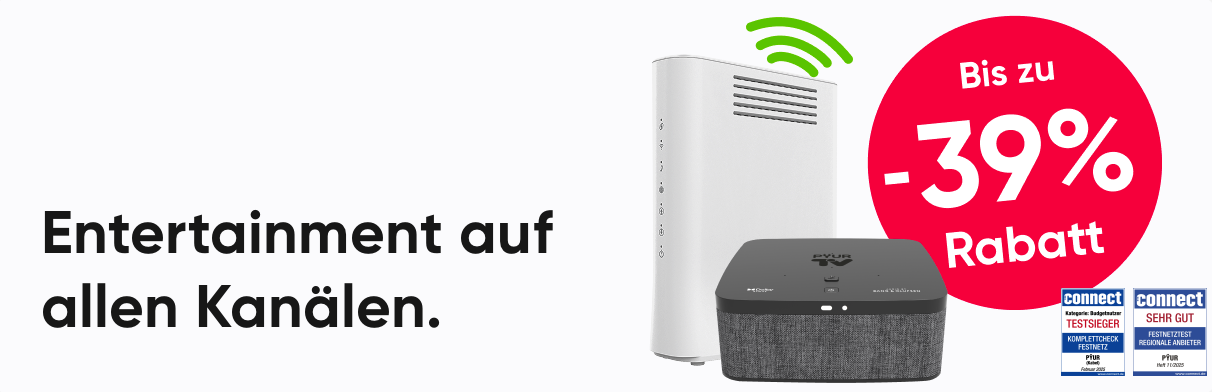 PŸUR Internet Kabel TArife