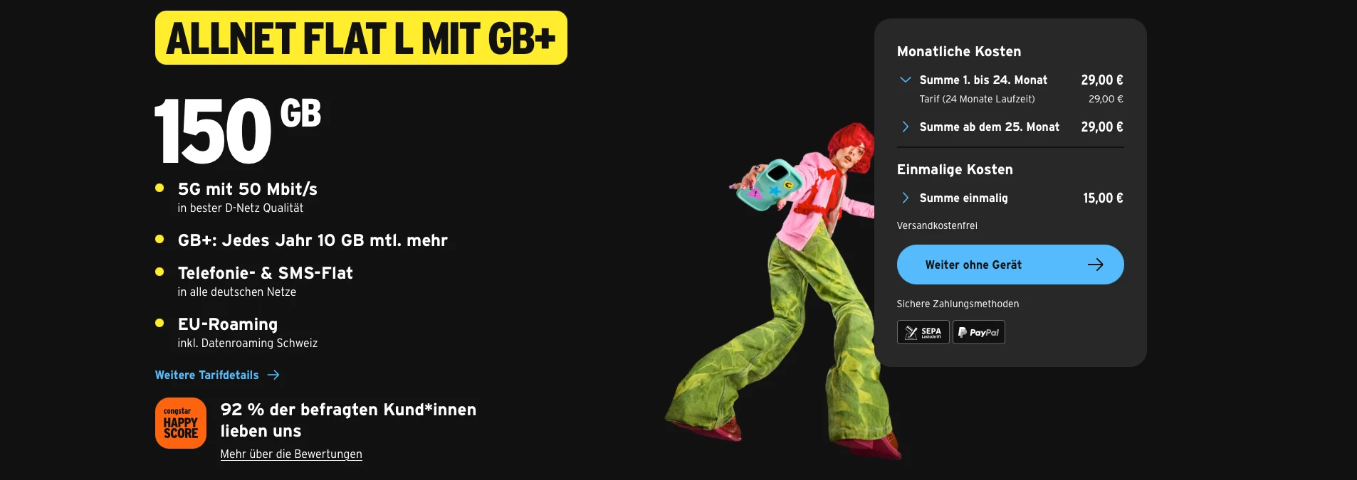 Congstar Allnet Flat Aktion