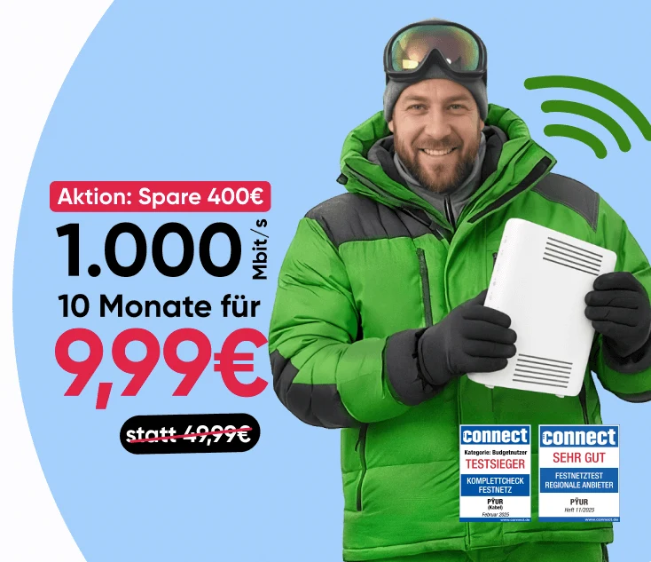 Pyur Aktion DSL 1000