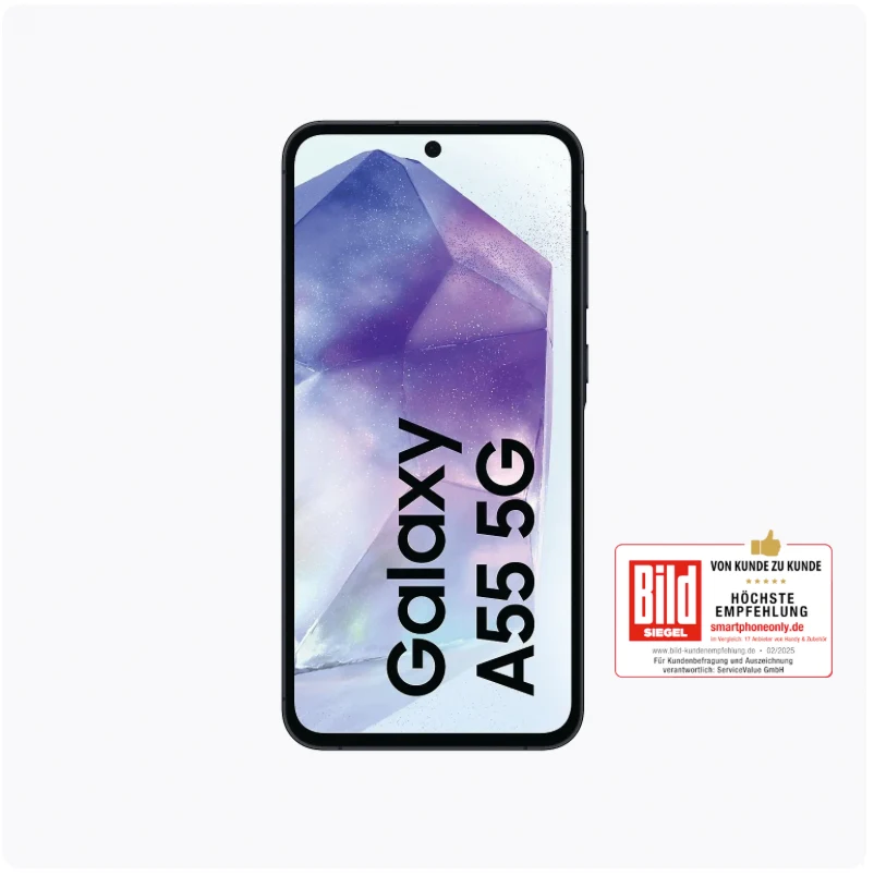 Samsung Galaxy A55 5G Ratenkauf Finanzierung